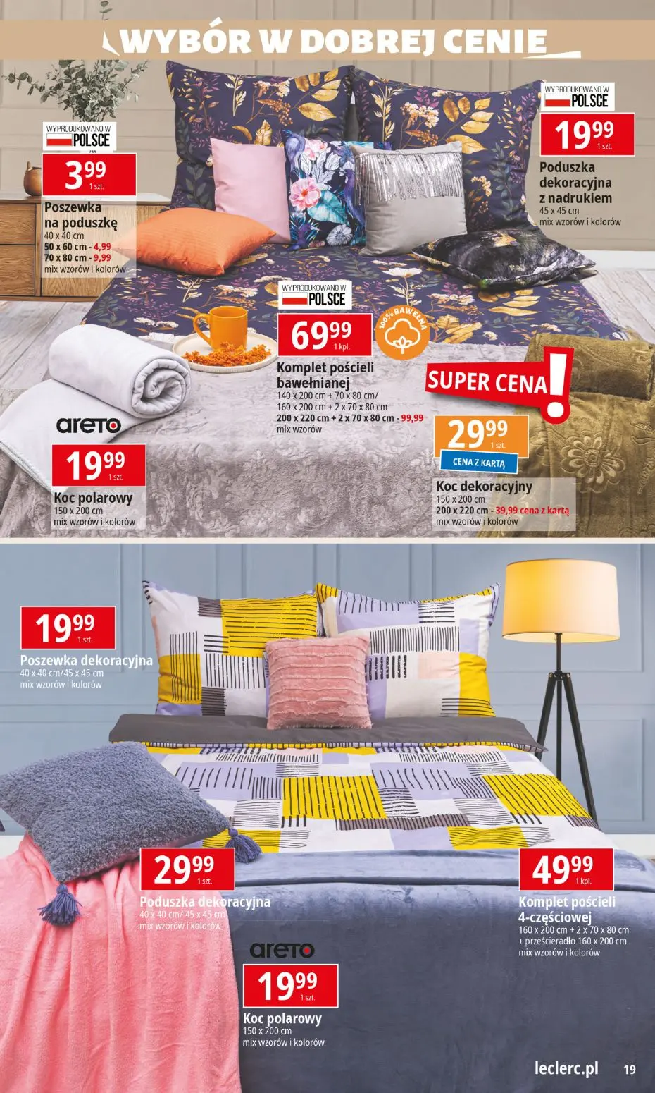 gazetka promocyjna E.Leclerc Wybór w dobrej cenie - oferta rozszerzona - Strona 19