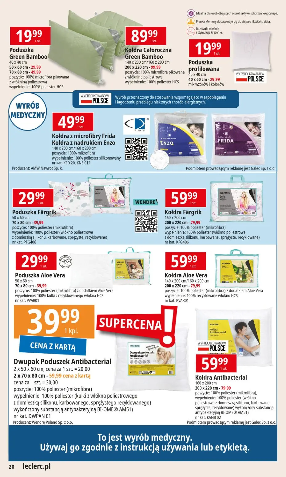 gazetka promocyjna E.Leclerc Wybór w dobrej cenie - oferta rozszerzona - Strona 20