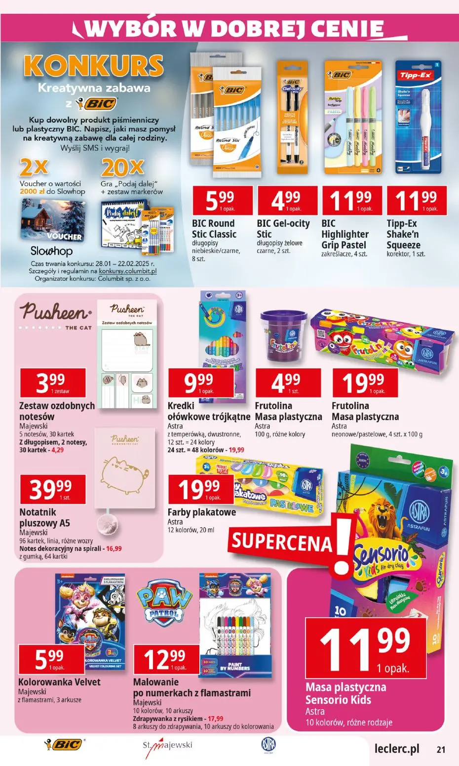 gazetka promocyjna E.Leclerc Wybór w dobrej cenie - oferta rozszerzona - Strona 21