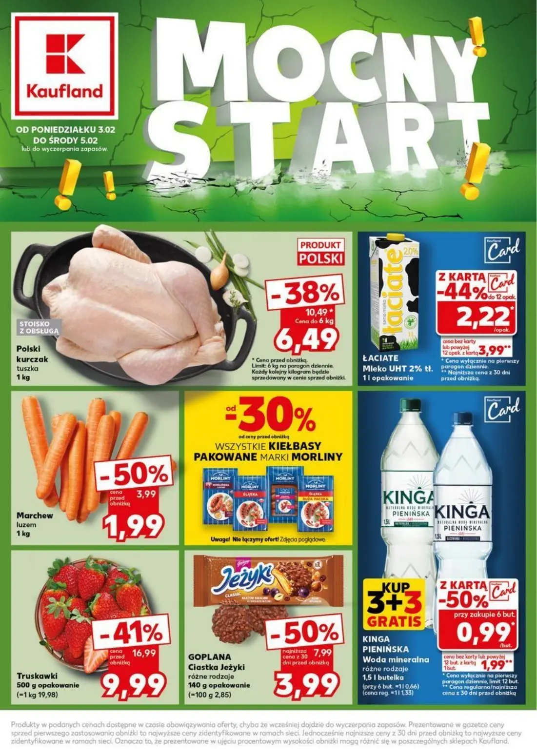 gazetka promocyjna Kaufland Mocny start - Strona 1