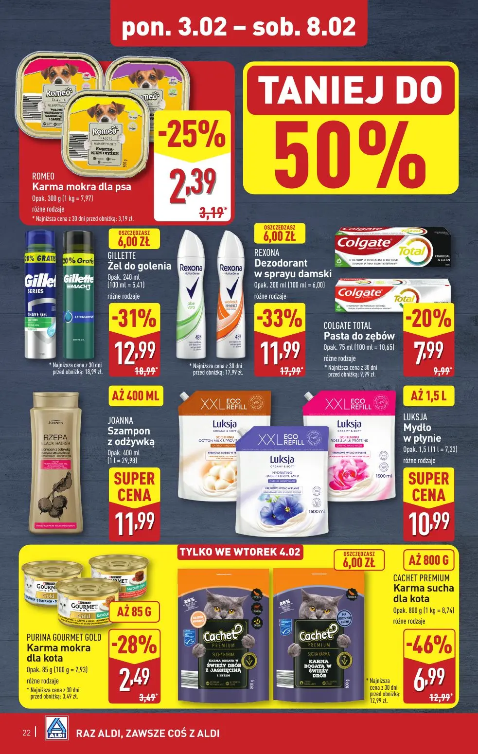 gazetka promocyjna ALDI Raz ALDI, zawsze coś z ALDI - Strona 22