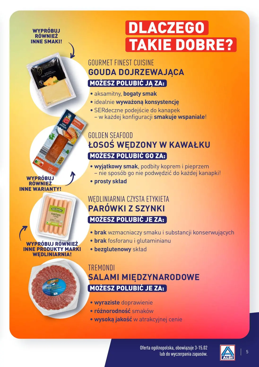 gazetka promocyjna ALDI Katalog marek własnych - Strona 5