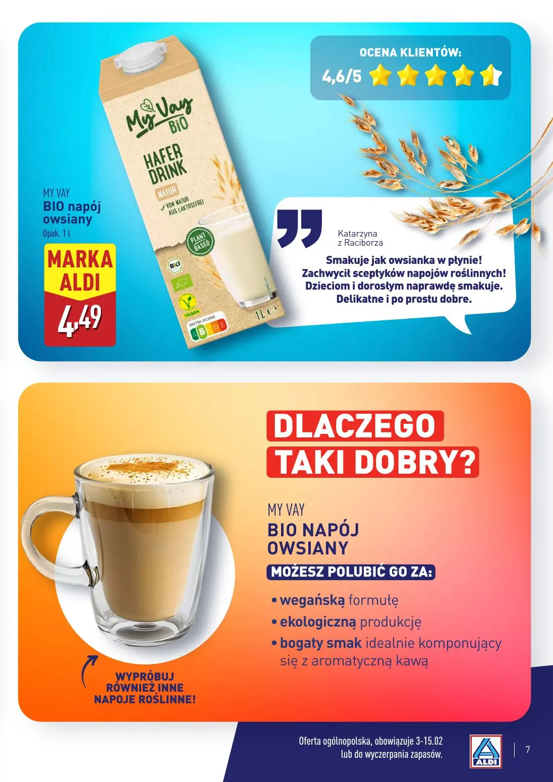 gazetka promocyjna ALDI Katalog marek własnych - Strona 7