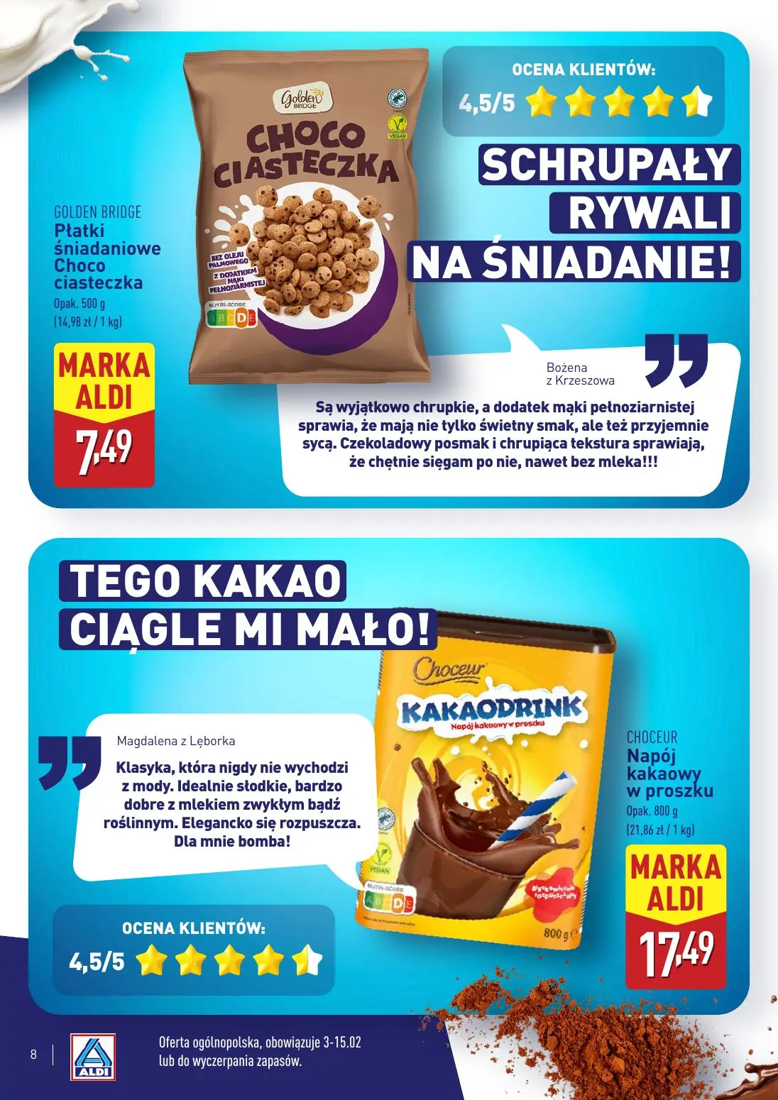 gazetka promocyjna ALDI Katalog marek własnych - Strona 8