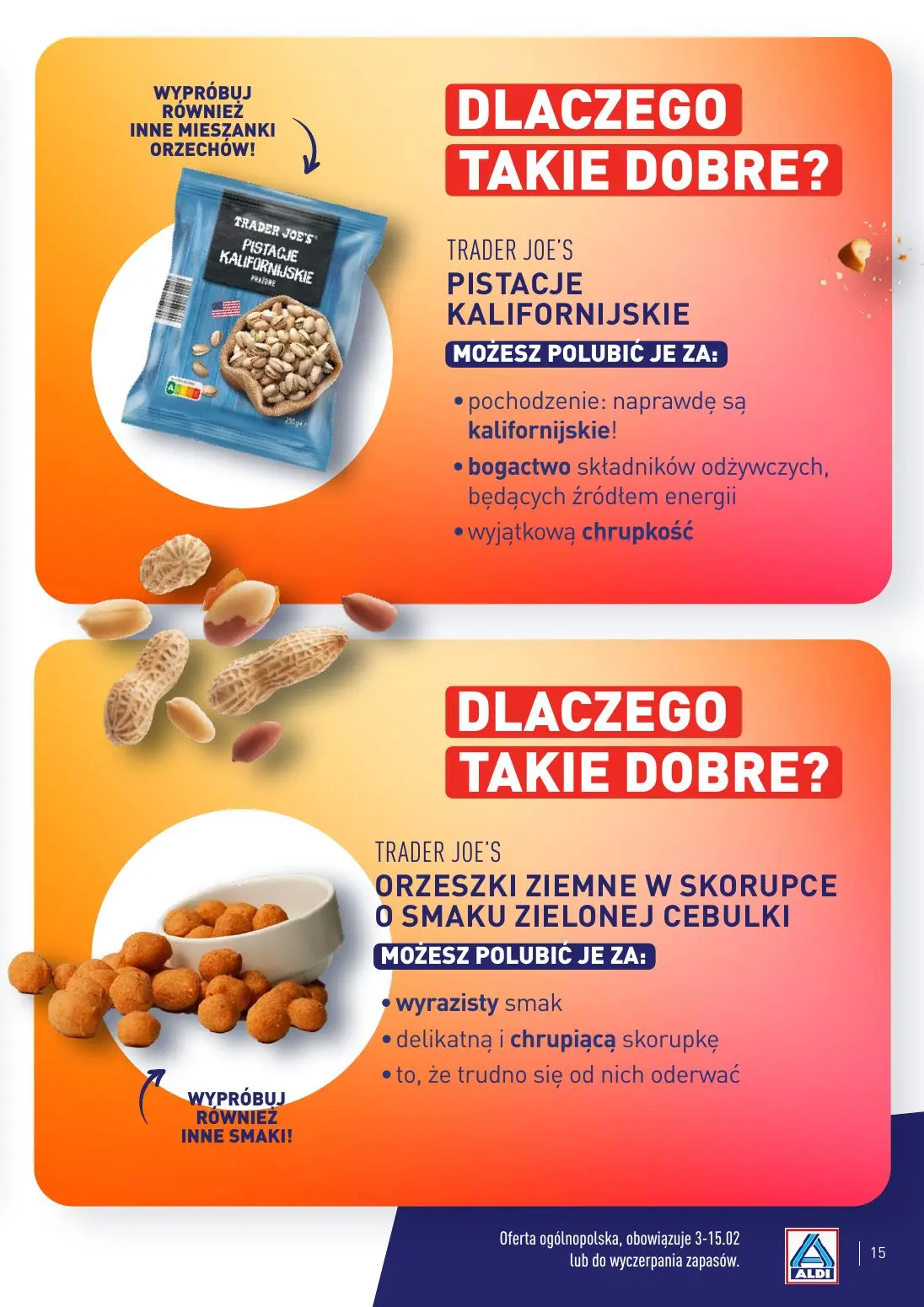 gazetka promocyjna ALDI Katalog marek własnych - Strona 15