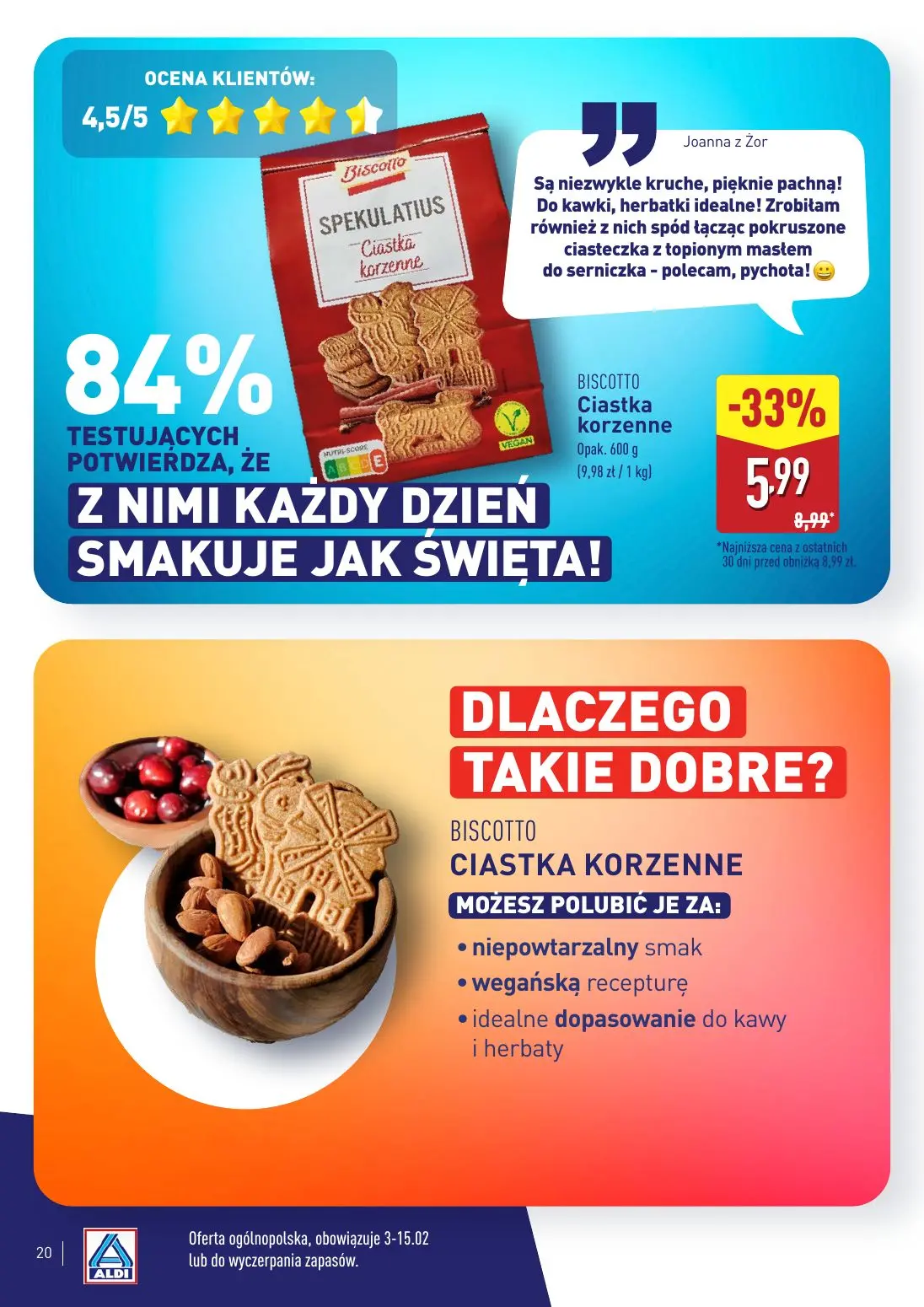 gazetka promocyjna ALDI Katalog marek własnych - Strona 20