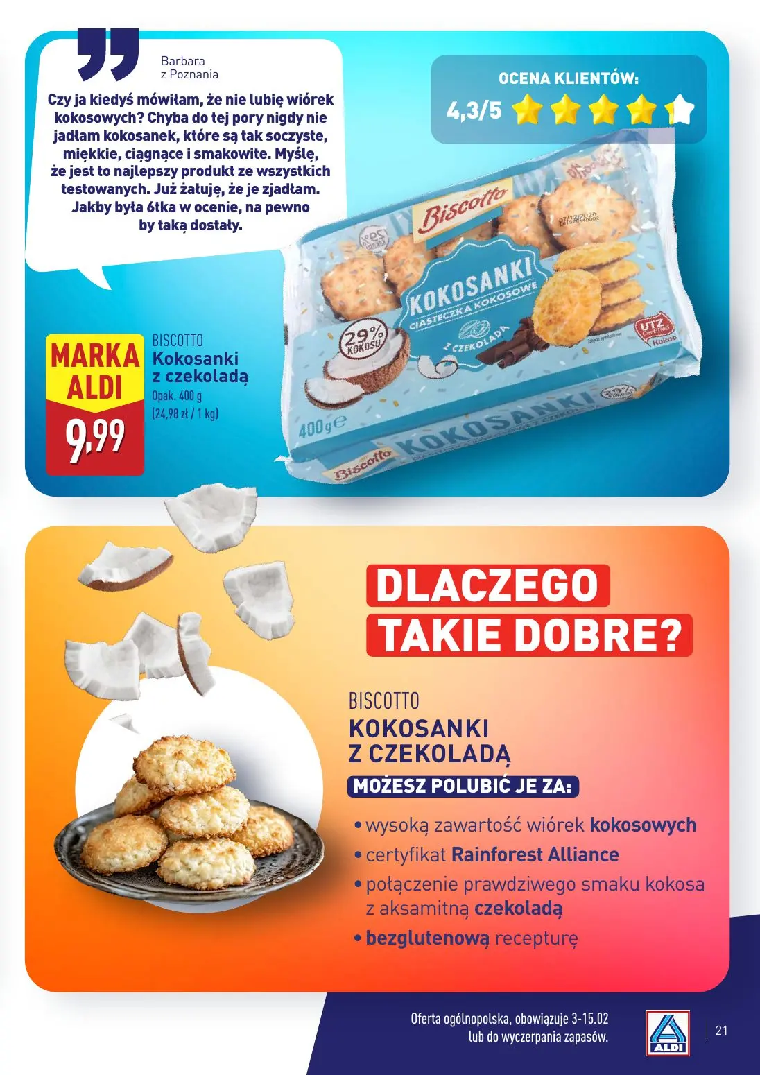 gazetka promocyjna ALDI Katalog marek własnych - Strona 21