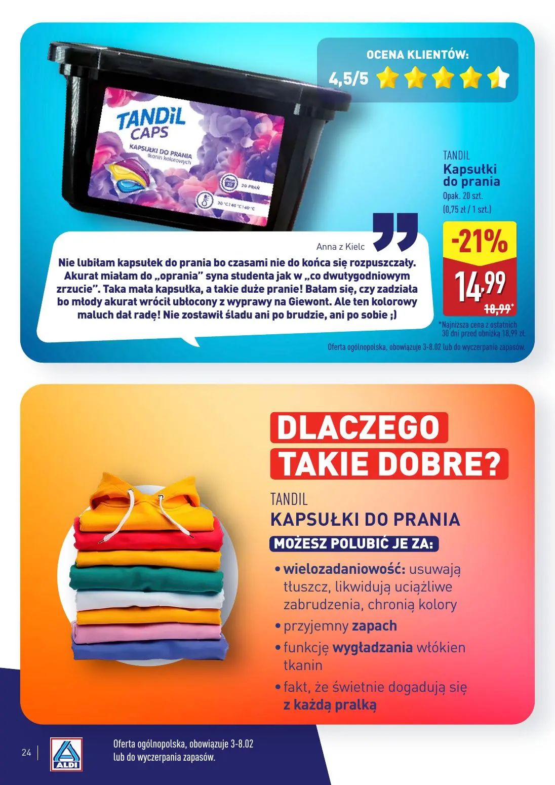 gazetka promocyjna ALDI Katalog marek własnych - Strona 24