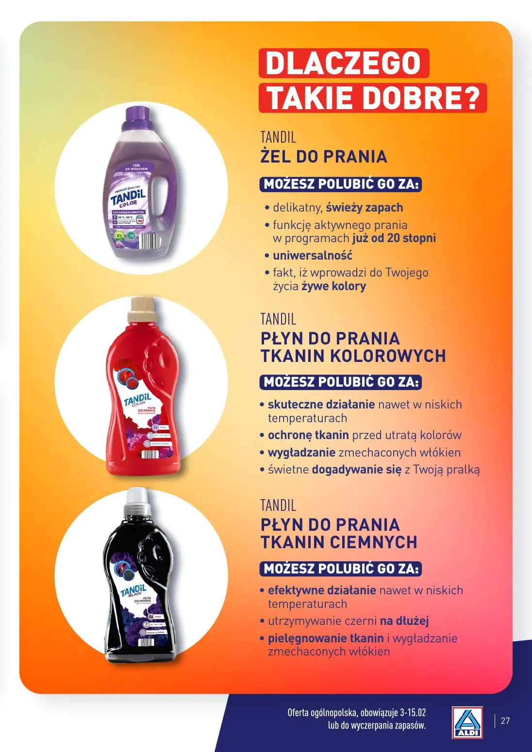 gazetka promocyjna ALDI Katalog marek własnych - Strona 27