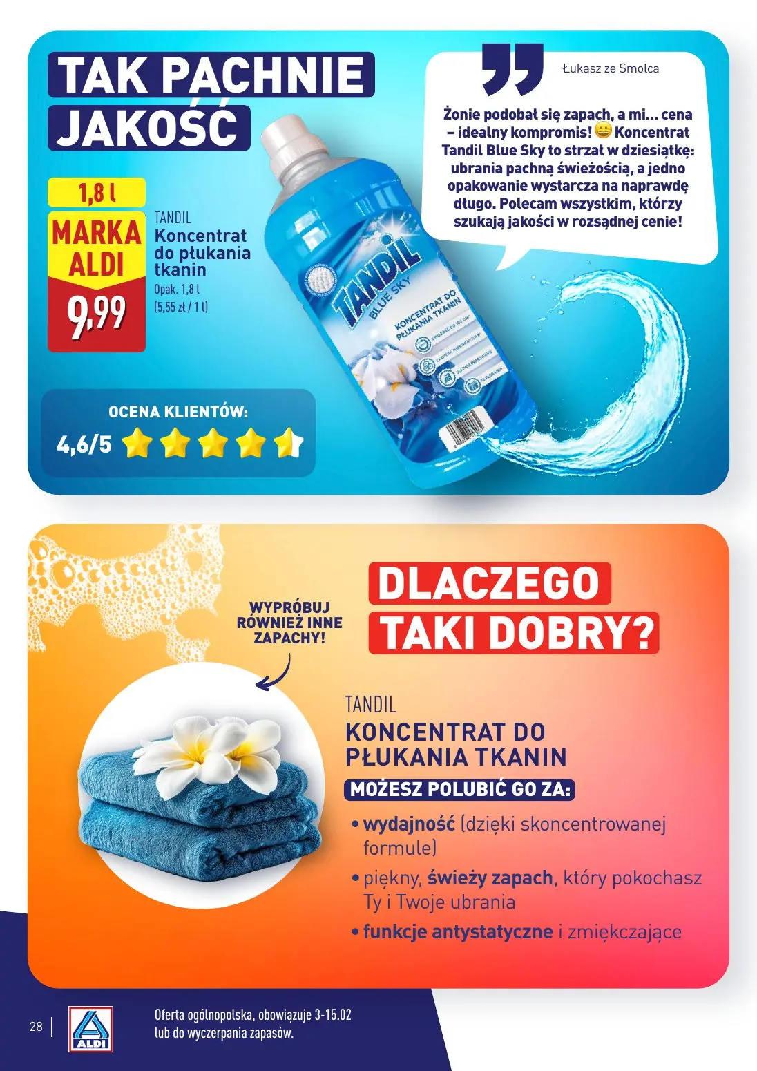 gazetka promocyjna ALDI Katalog marek własnych - Strona 28