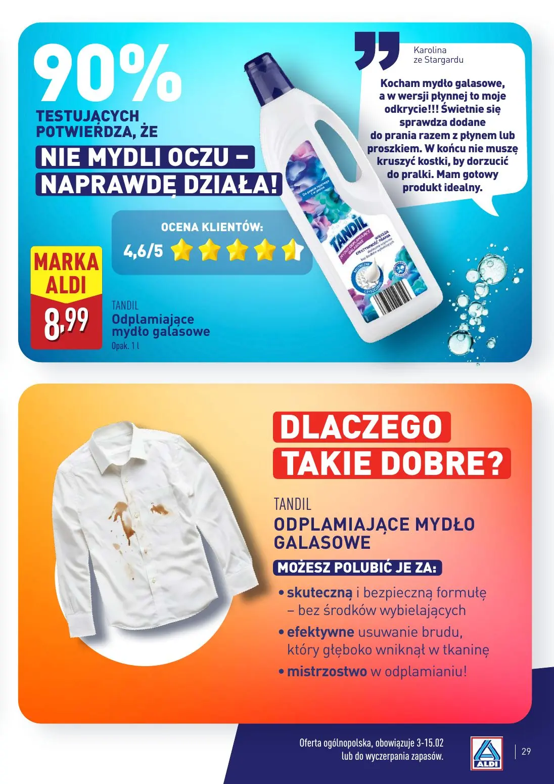 gazetka promocyjna ALDI Katalog marek własnych - Strona 29