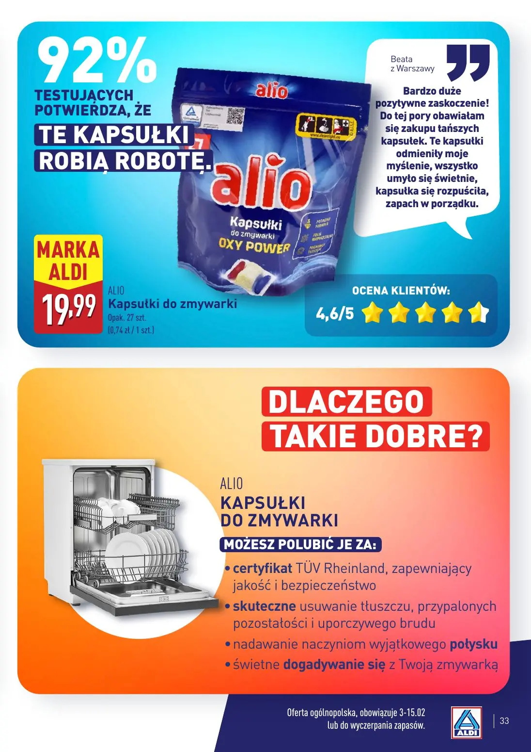 gazetka promocyjna ALDI Katalog marek własnych - Strona 33