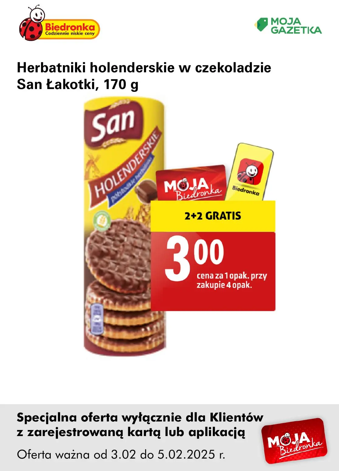 gazetka promocyjna Biedronka Oferta z kartą Moja Biedronka - Strona 4