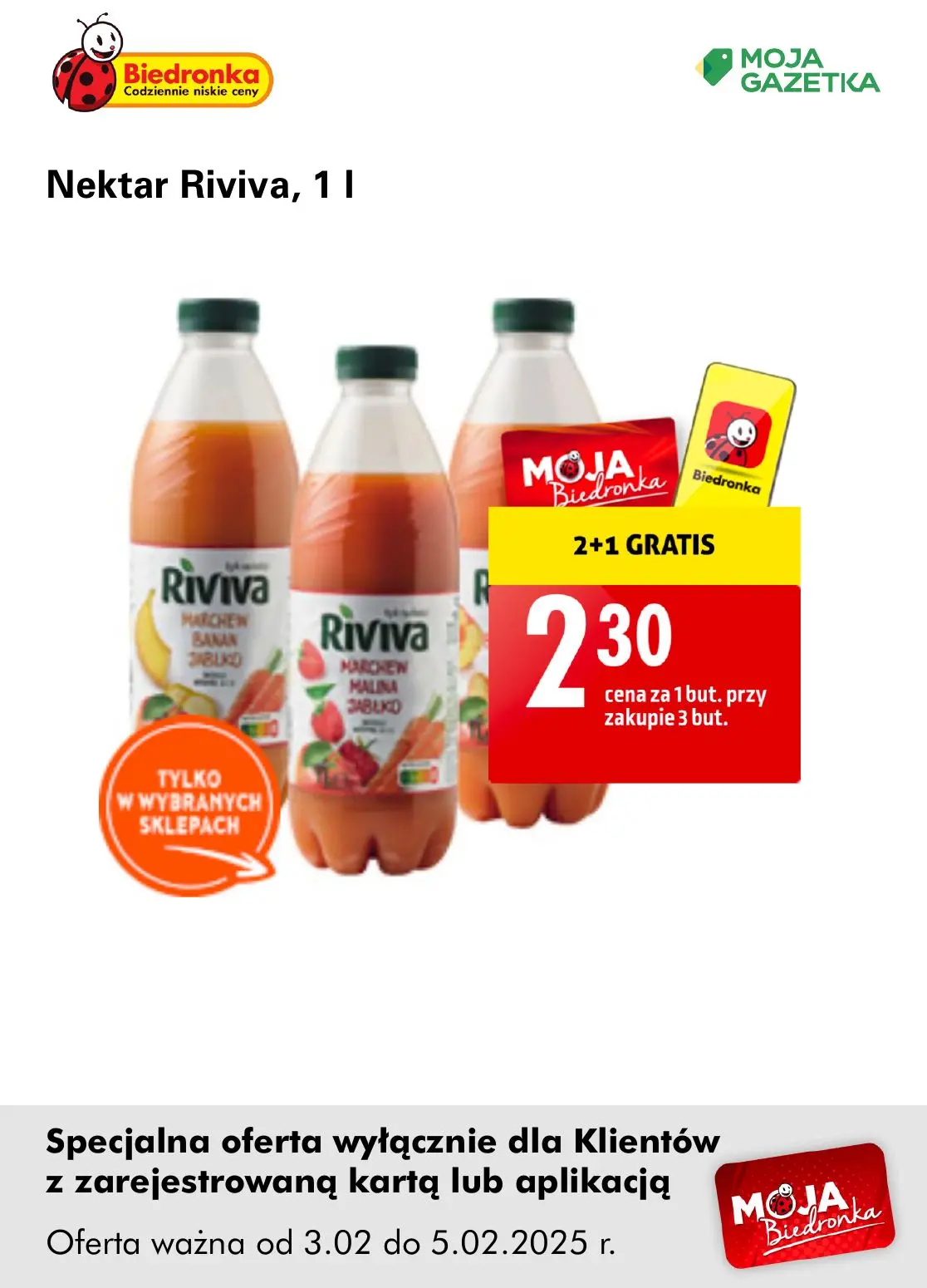 gazetka promocyjna Biedronka Oferta z kartą Moja Biedronka - Strona 5