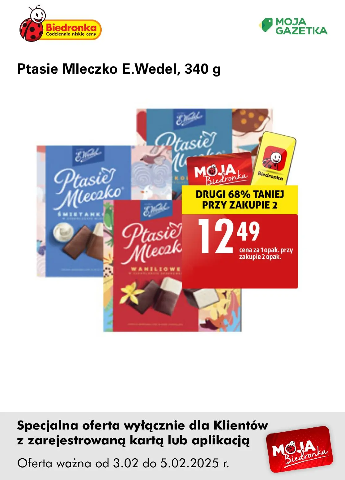 gazetka promocyjna Biedronka Oferta z kartą Moja Biedronka - Strona 6