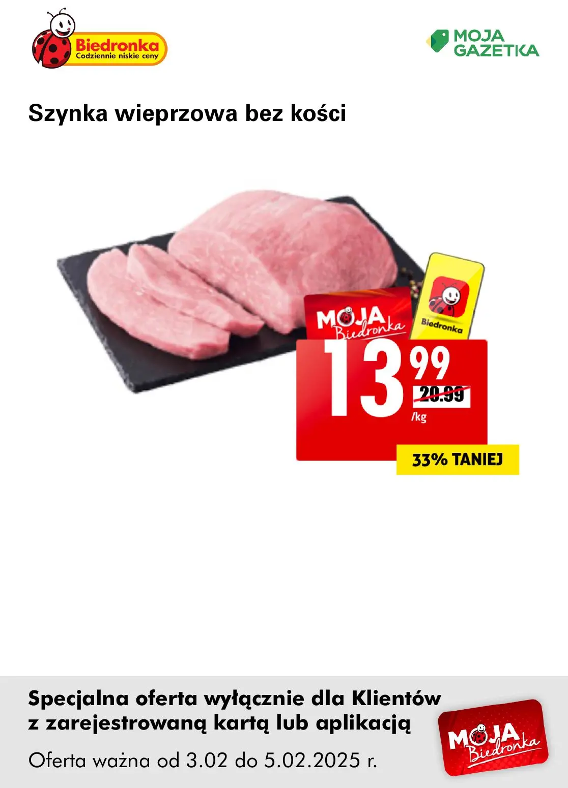 gazetka promocyjna Biedronka Oferta z kartą Moja Biedronka - Strona 7