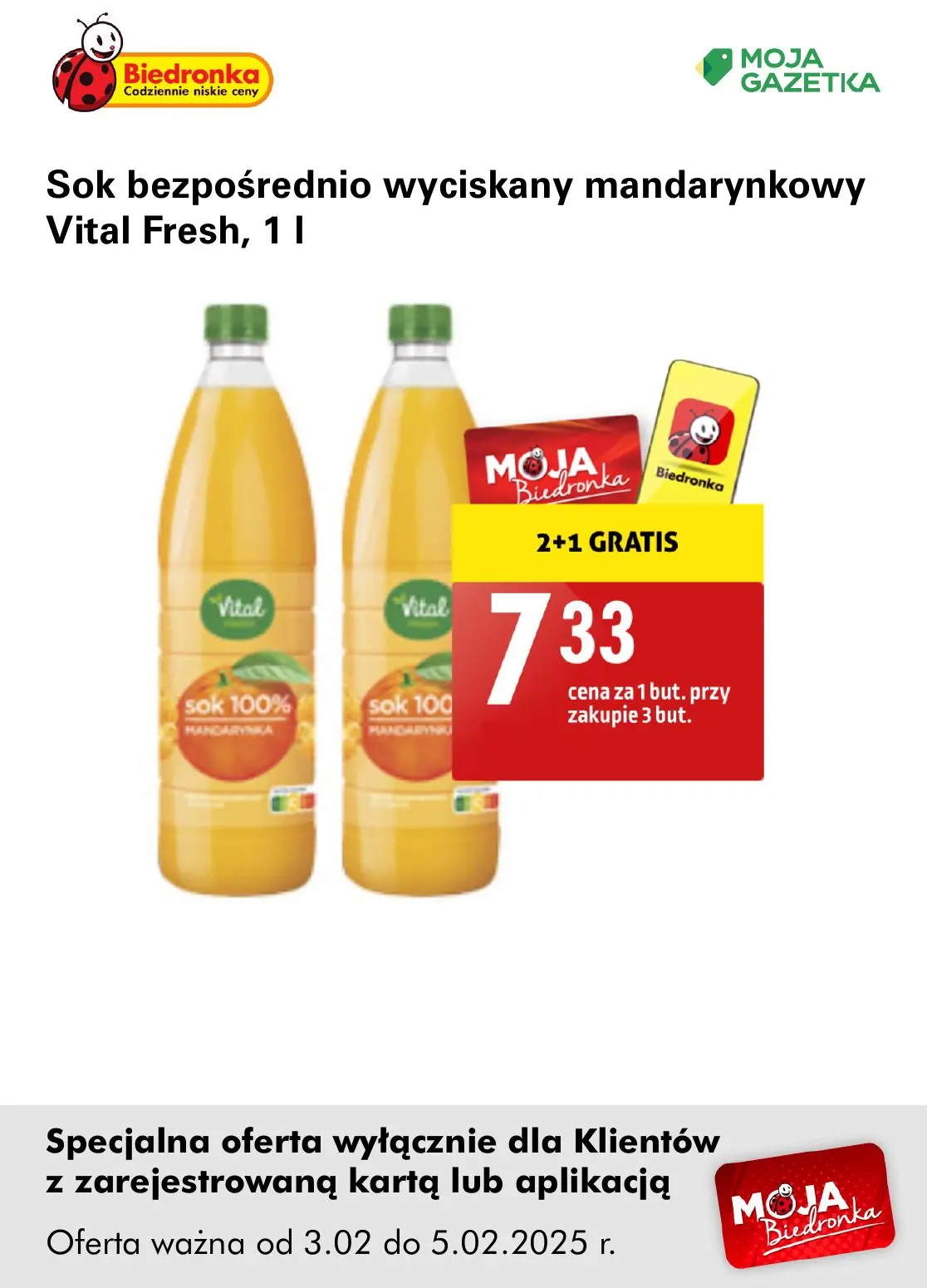 gazetka promocyjna Biedronka Oferta z kartą Moja Biedronka - Strona 9