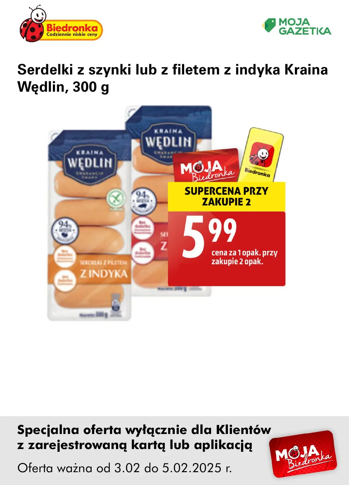 gazetka promocyjna Biedronka Oferta z kartą Moja Biedronka - Strona 11