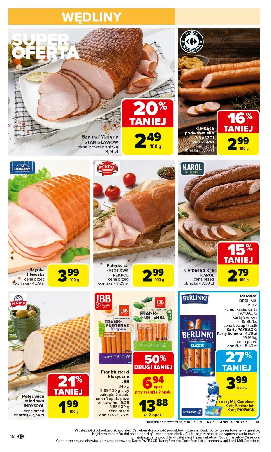 gazetka promocyjna Carrefour Od poniedziałku - Strona 18