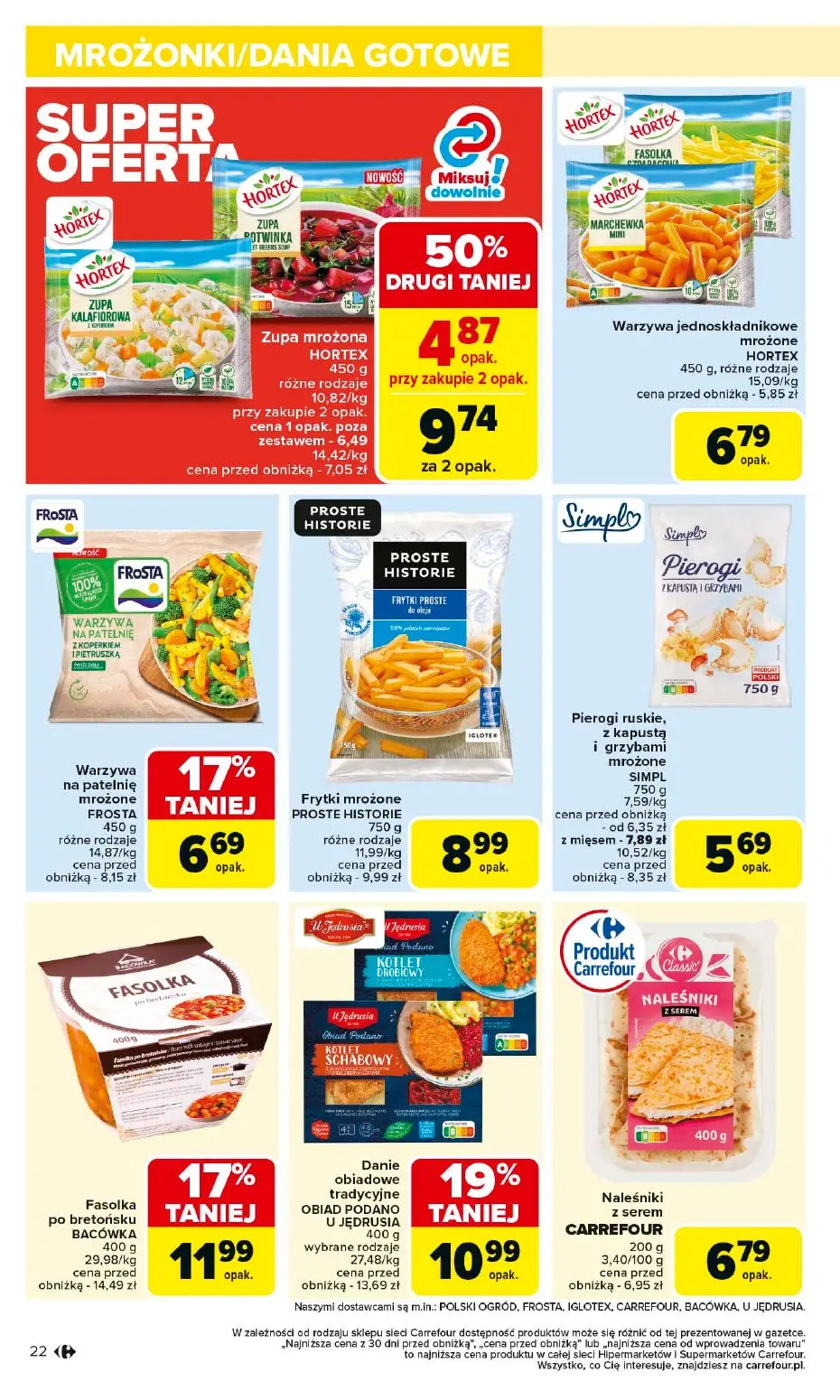 gazetka promocyjna Carrefour Od poniedziałku - Strona 22