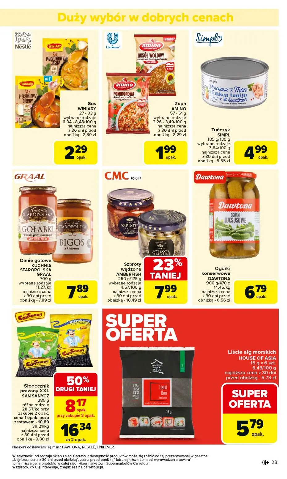 gazetka promocyjna Carrefour Od poniedziałku - Strona 23