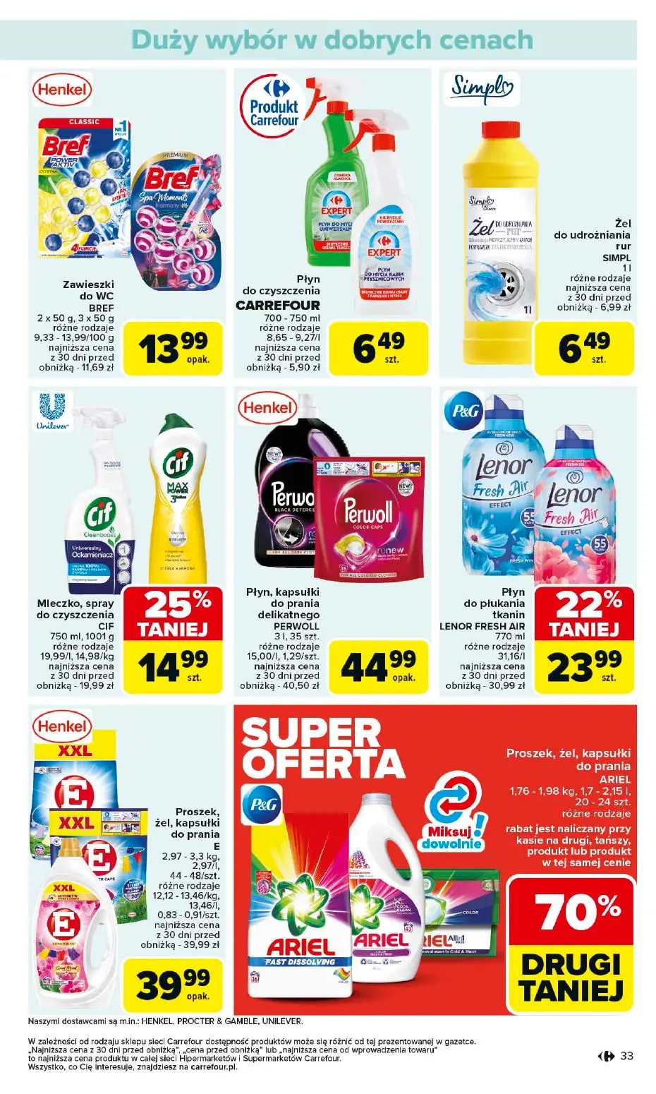 gazetka promocyjna Carrefour Od poniedziałku - Strona 33