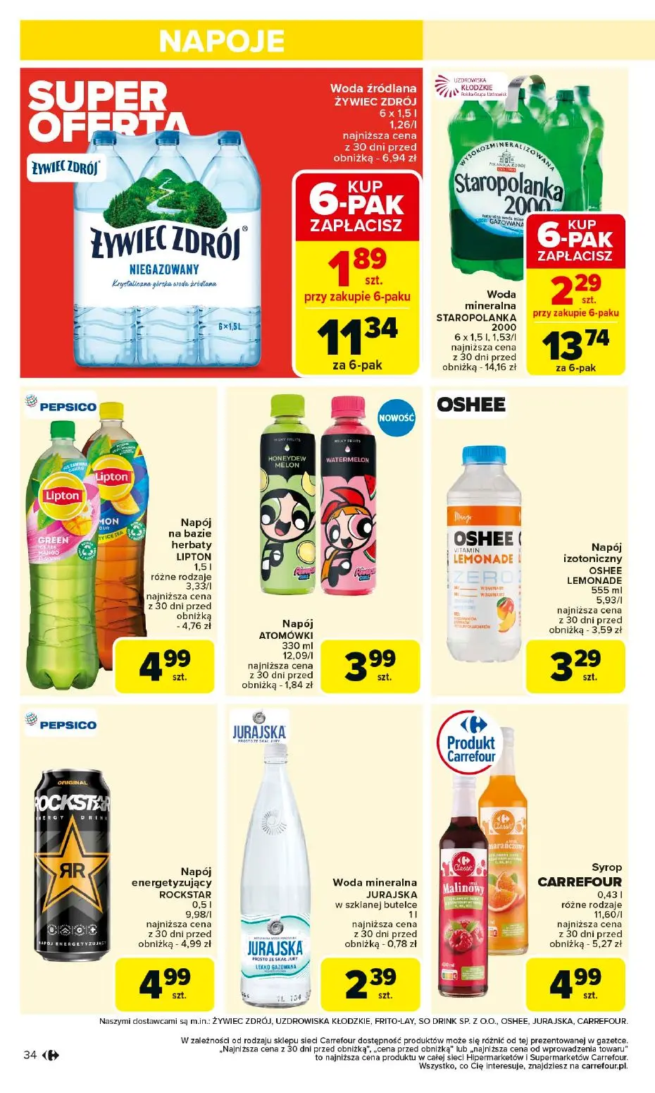 gazetka promocyjna Carrefour Od poniedziałku - Strona 34