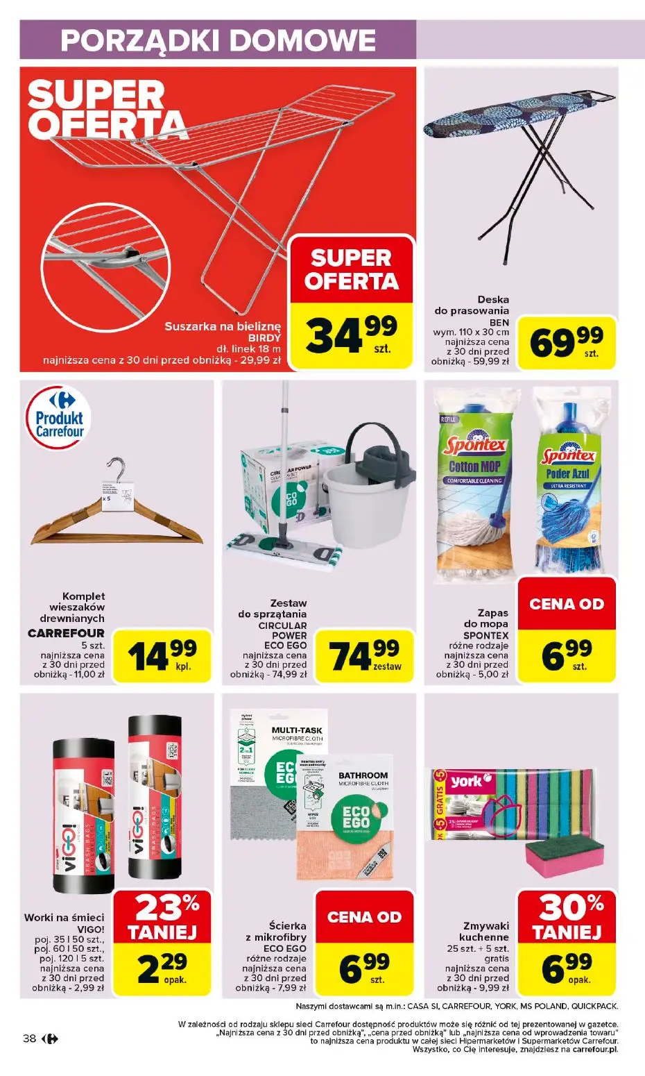 gazetka promocyjna Carrefour Od poniedziałku - Strona 38