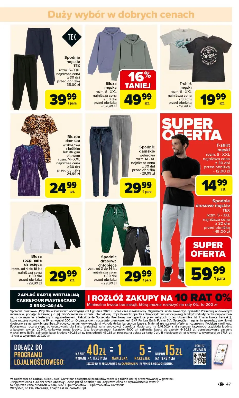 gazetka promocyjna Carrefour Od poniedziałku - Strona 47