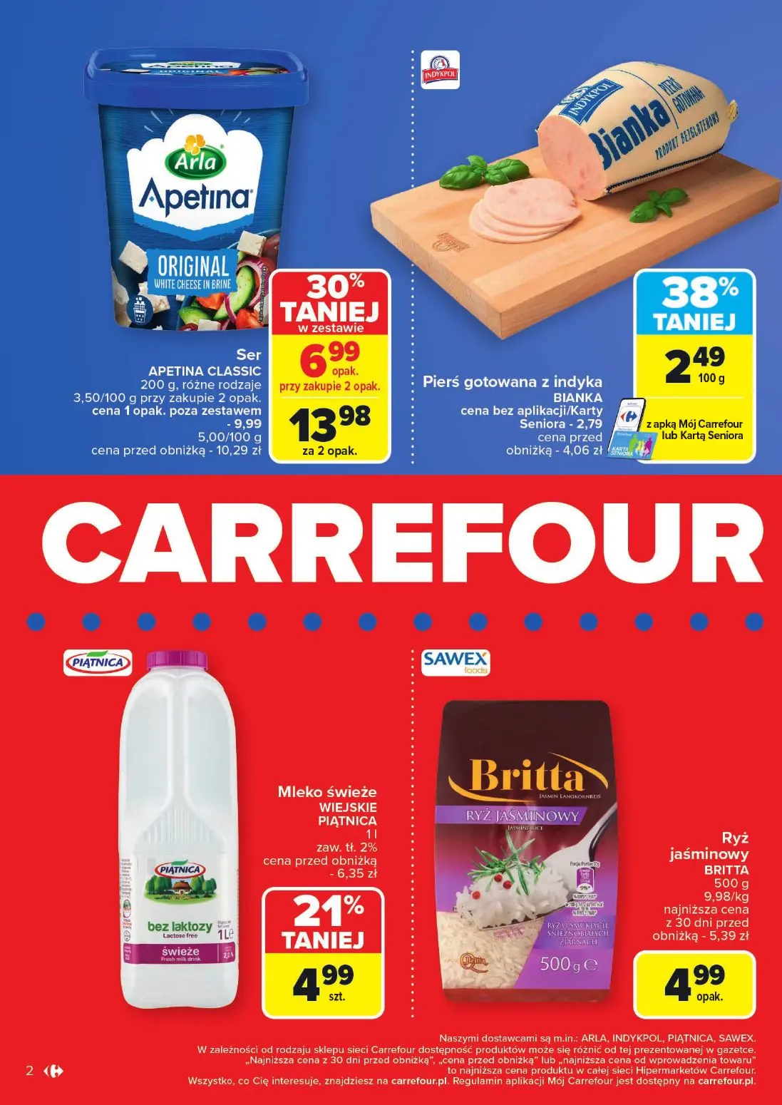 gazetka promocyjna Carrefour Carrefour króluje w reducie - Strona 2