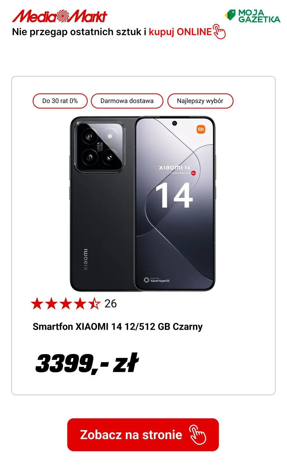 gazetka promocyjna Media Markt Ostatnie sztuki - Kup, zanim zrobi to ktoś inny! - Strona 8