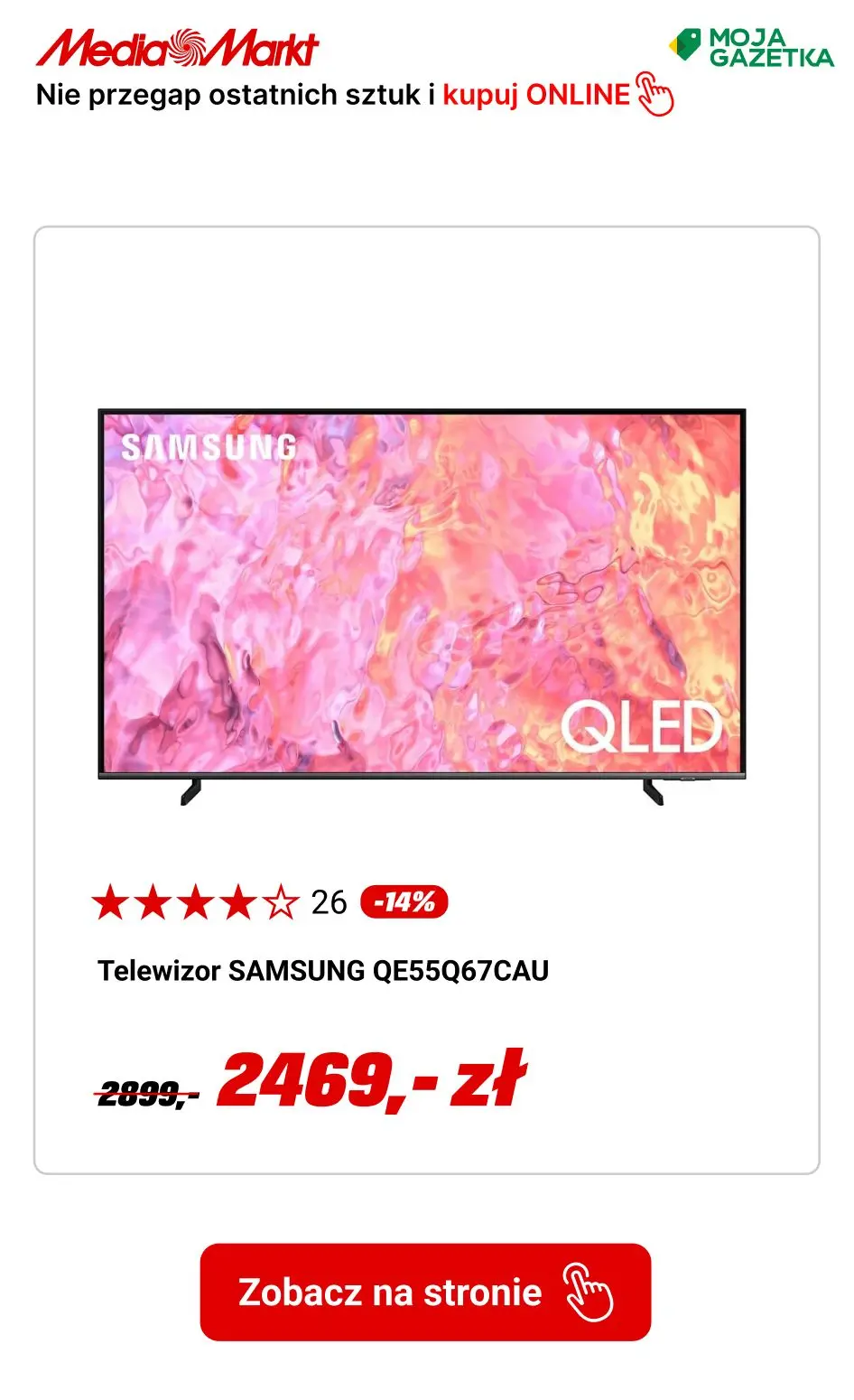 gazetka promocyjna Media Markt Ostatnie sztuki - Kup, zanim zrobi to ktoś inny! - Strona 18