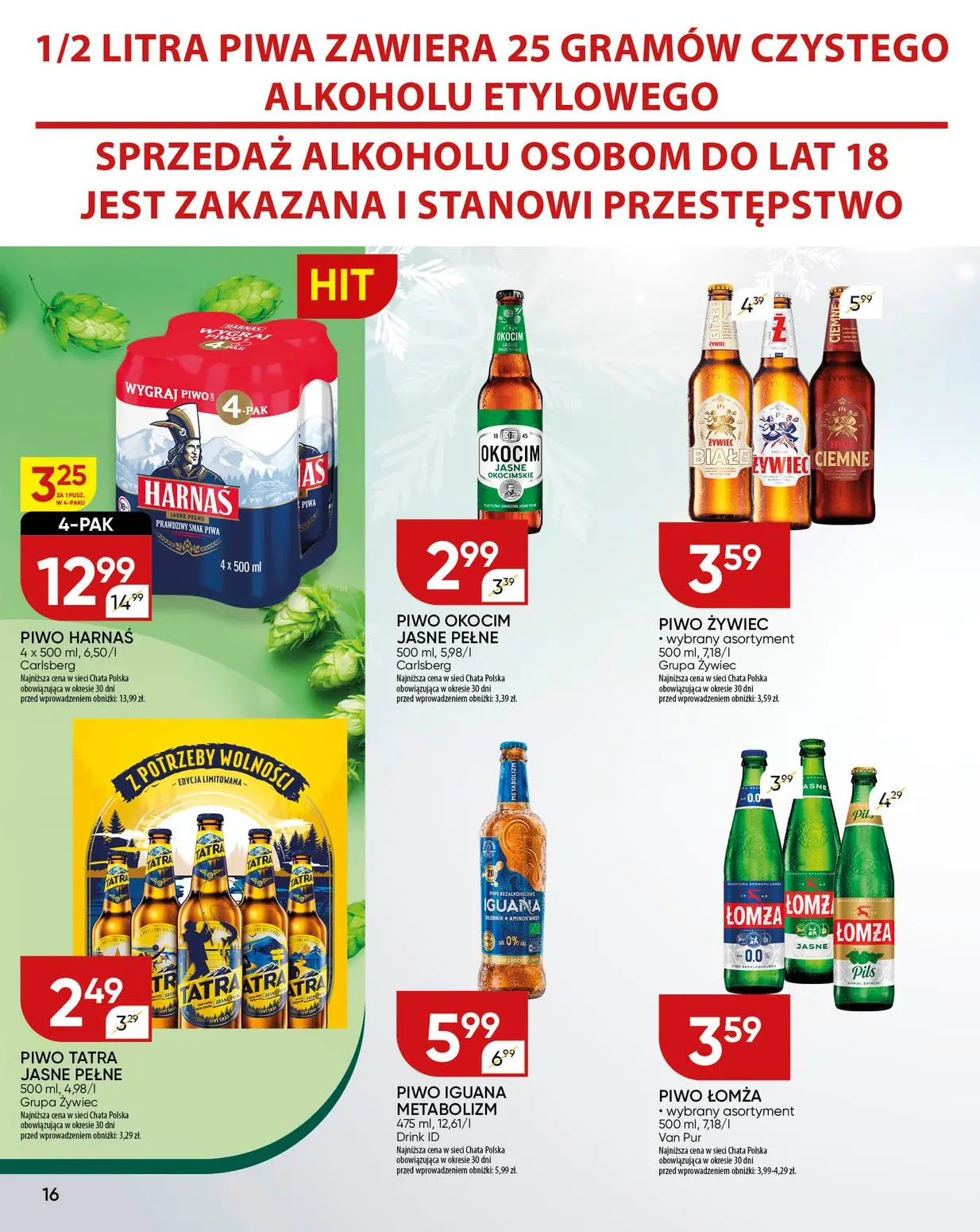 gazetka promocyjna Chata Polska  - Strona 16