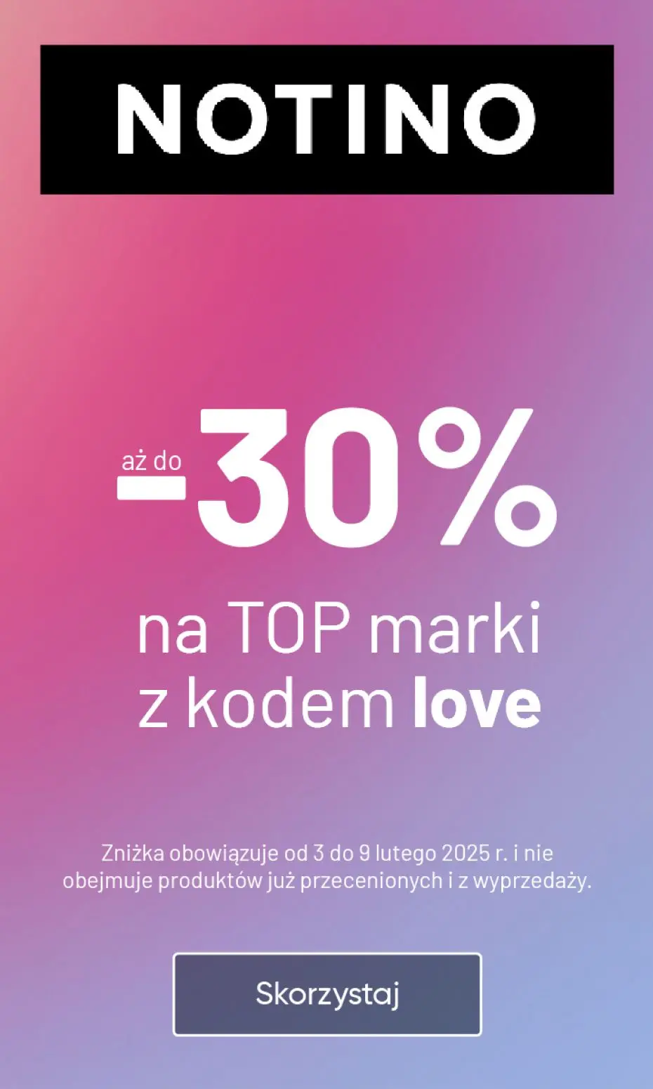 gazetka promocyjna Notino Do -30% Na TOP marki! - Strona 2