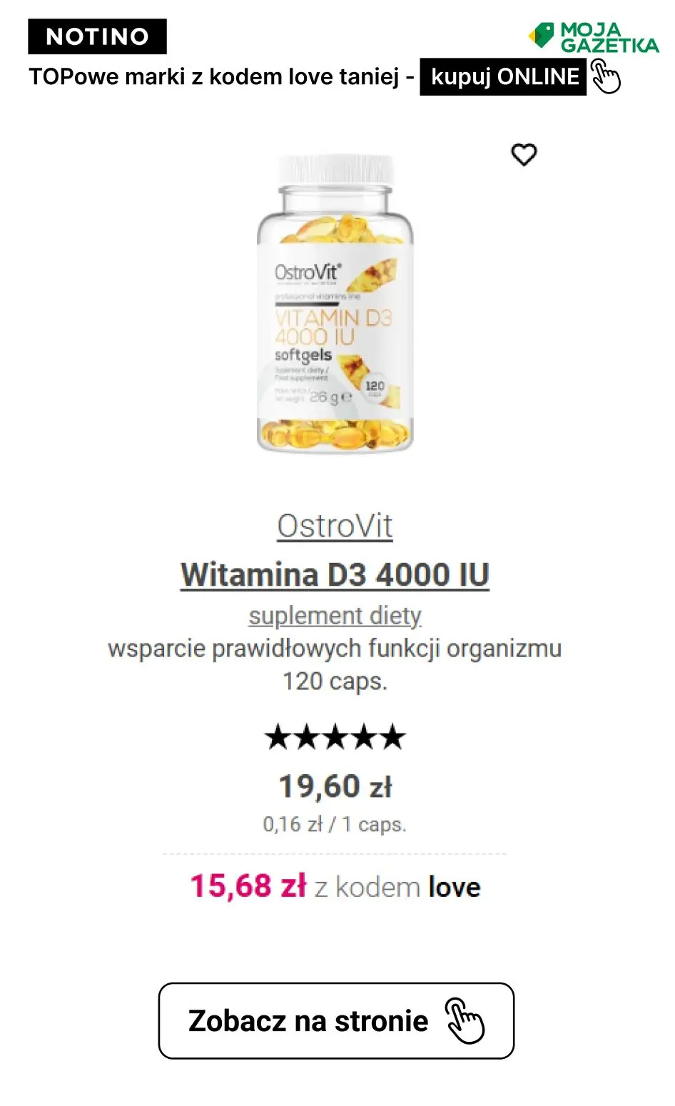 gazetka promocyjna Notino Do -30% Na TOP marki! - Strona 21