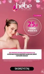 Gazetka promocyjna hebe, ważna od 2025-02-08 do 2025-02-09.