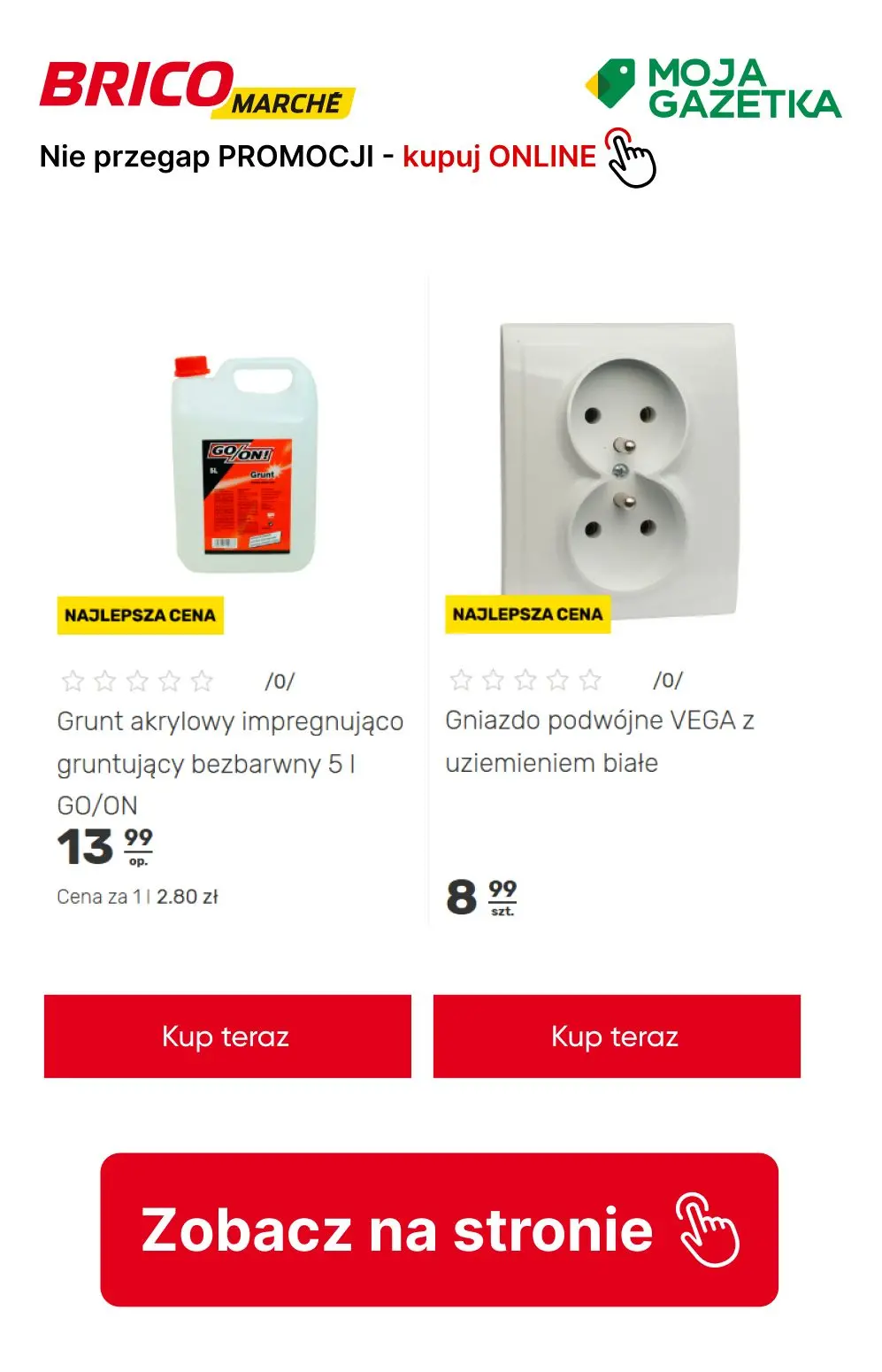 gazetka promocyjna BRICOMARCHE Sprwadź PROMOCJE w Bricomarche! - Strona 19