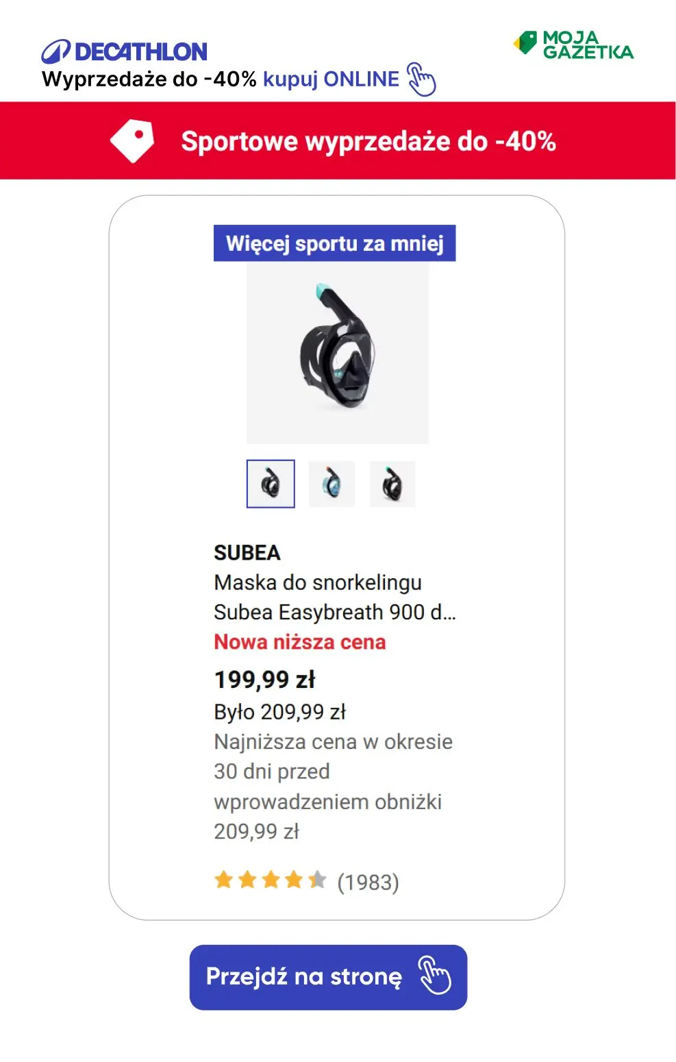 gazetka promocyjna Decathlon Sportowe wyprzedaże do -40%! - Strona 18