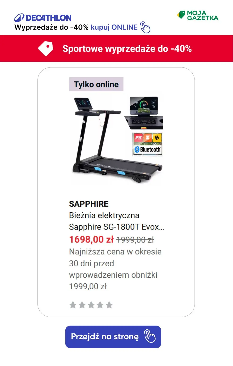 gazetka promocyjna Decathlon Sportowe wyprzedaże do -40%! - Strona 24