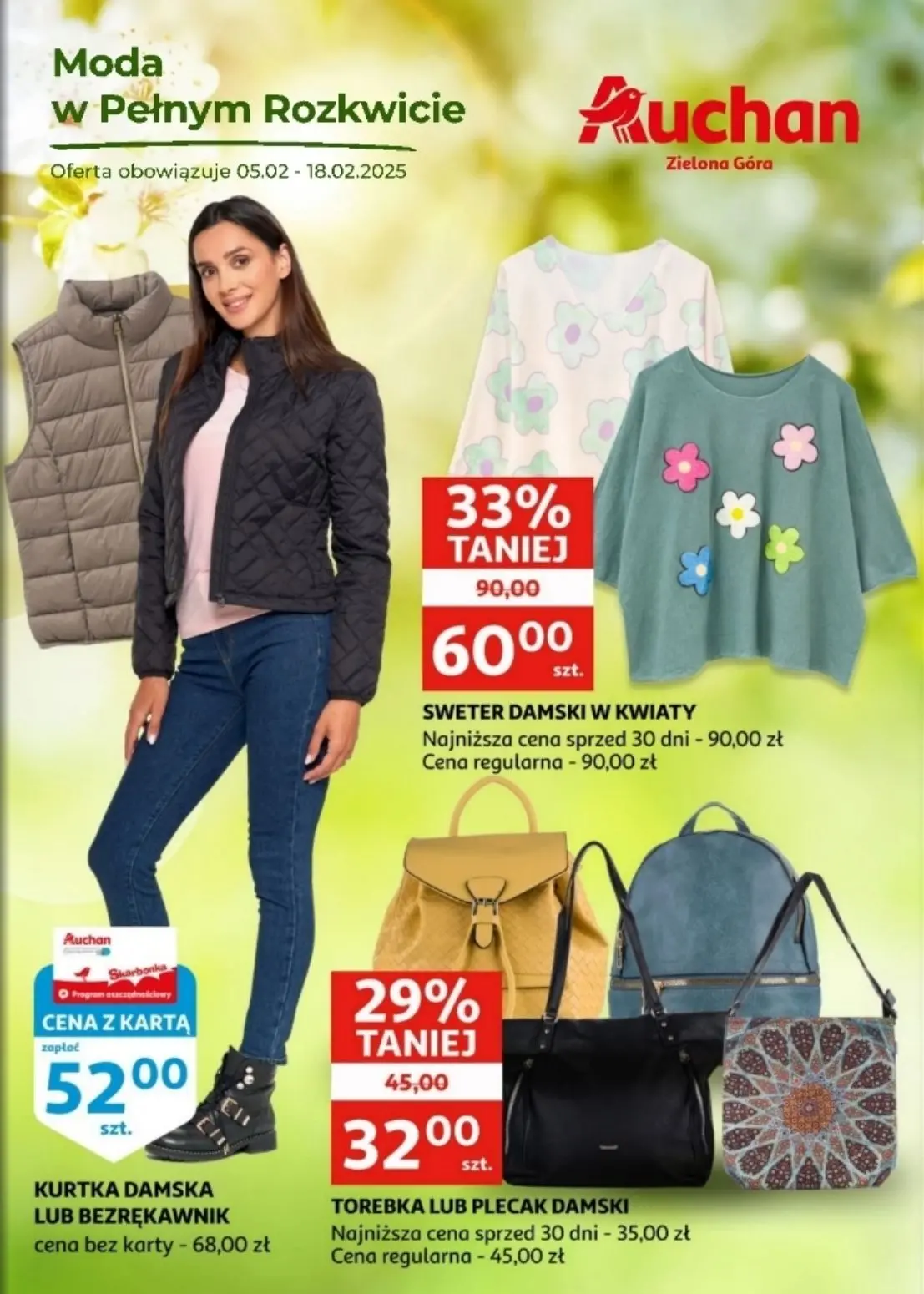 gazetka promocyjna Auchan Moda - Zielona Góra - Strona 1