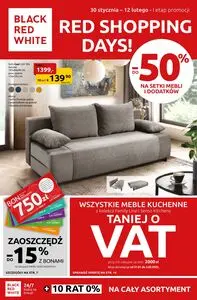 Gazetka promocyjna Black Red White, ważna od 2025-01-30 do 2025-02-12.