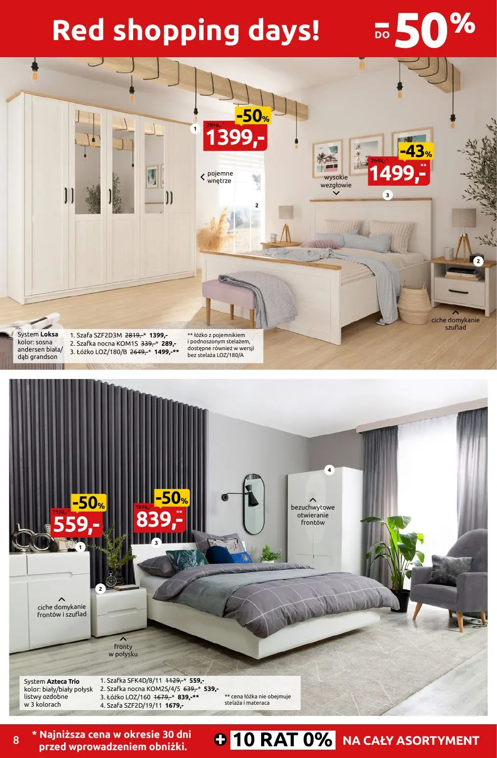 gazetka promocyjna Black Red White RED SHOPPING DAYS - Strona 8