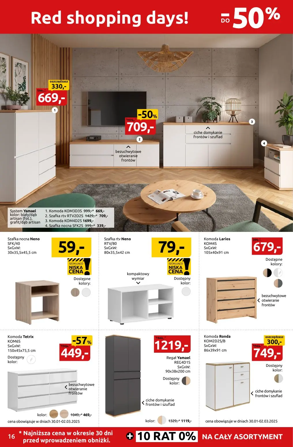 gazetka promocyjna Black Red White RED SHOPPING DAYS - Strona 16