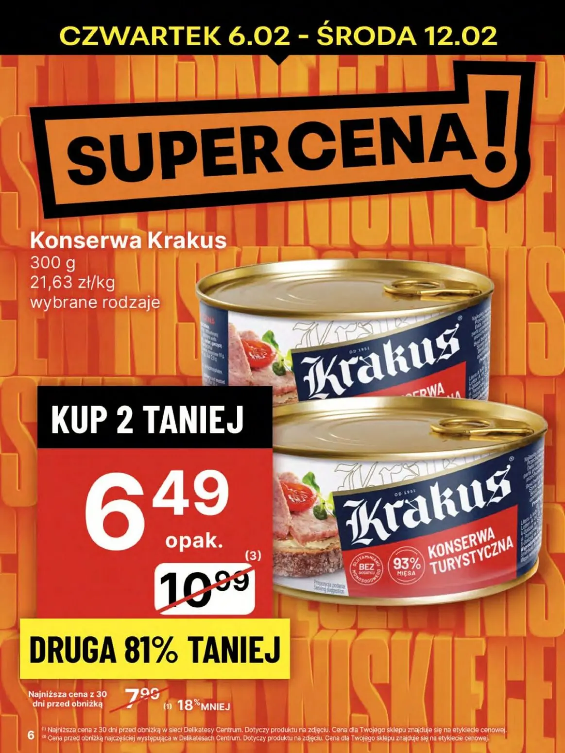 gazetka promocyjna Delikatesy Centrum Od czwartku - Strona 6