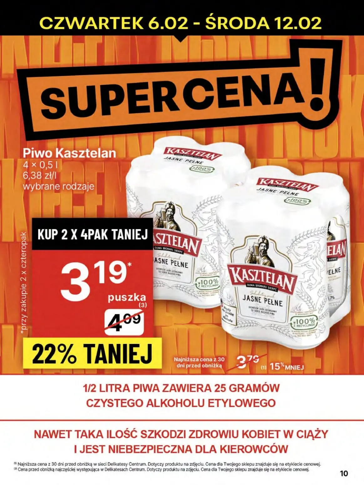 gazetka promocyjna Delikatesy Centrum Od czwartku - Strona 10