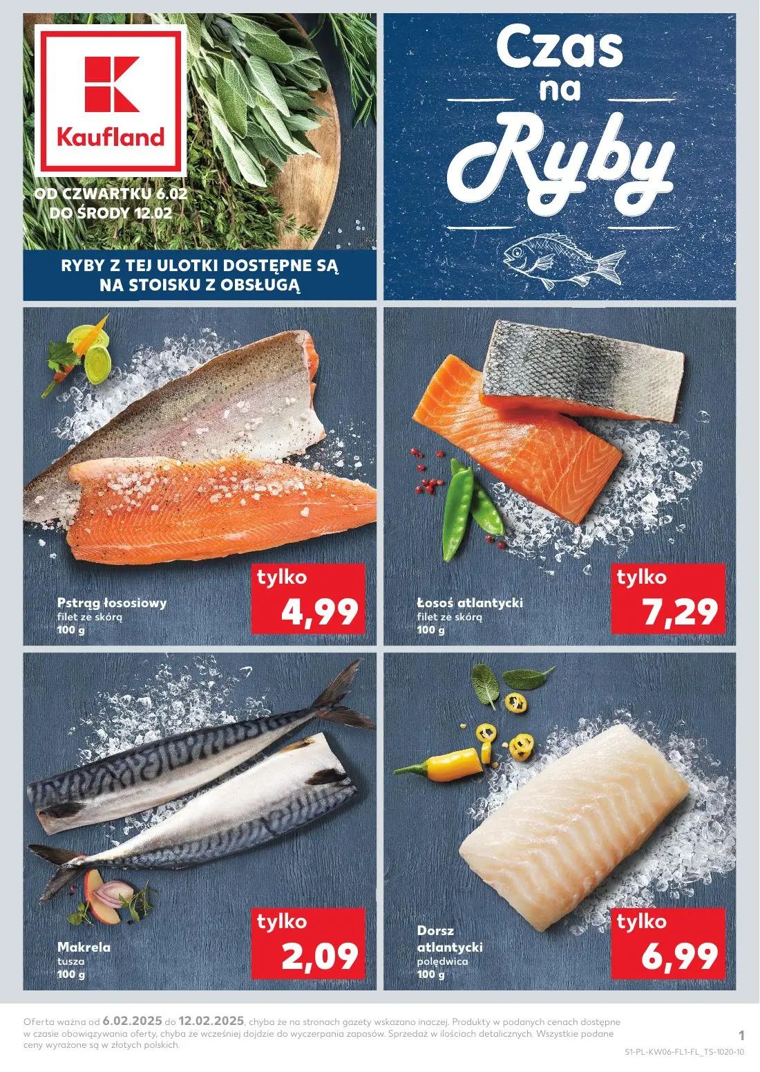 gazetka promocyjna Kaufland Czas na ryby - Strona 1