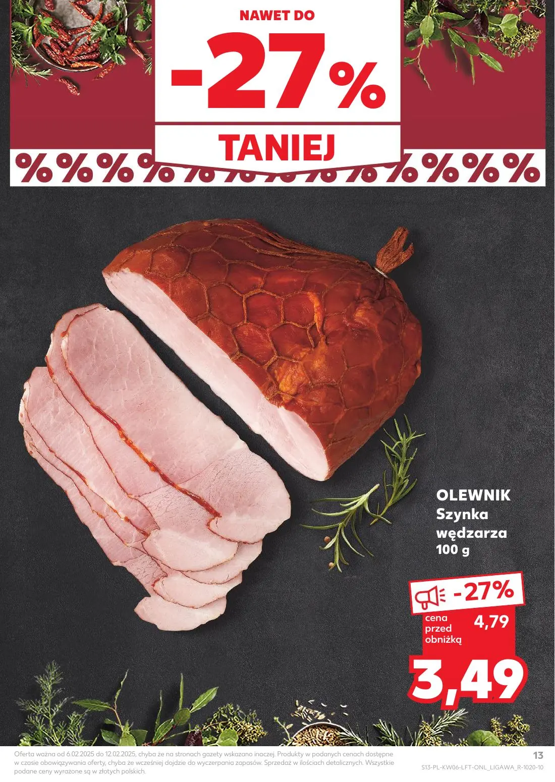 gazetka promocyjna Kaufland Urodzinowe TOP OFERTY! - Strona 13