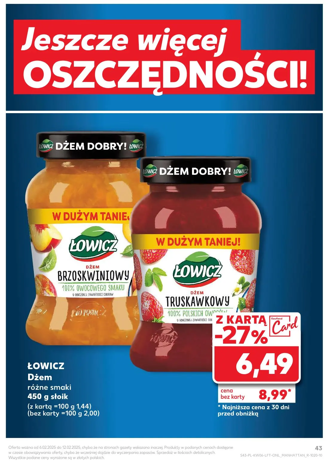 gazetka promocyjna Kaufland Urodzinowe TOP OFERTY! - Strona 43