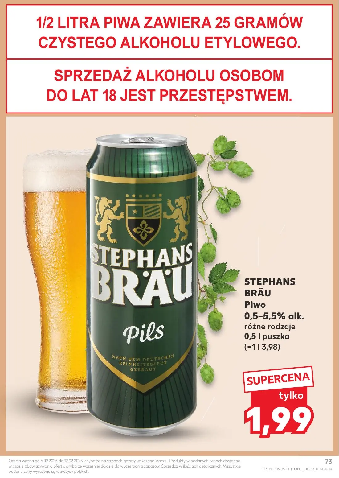 gazetka promocyjna Kaufland Urodzinowe TOP OFERTY! - Strona 73