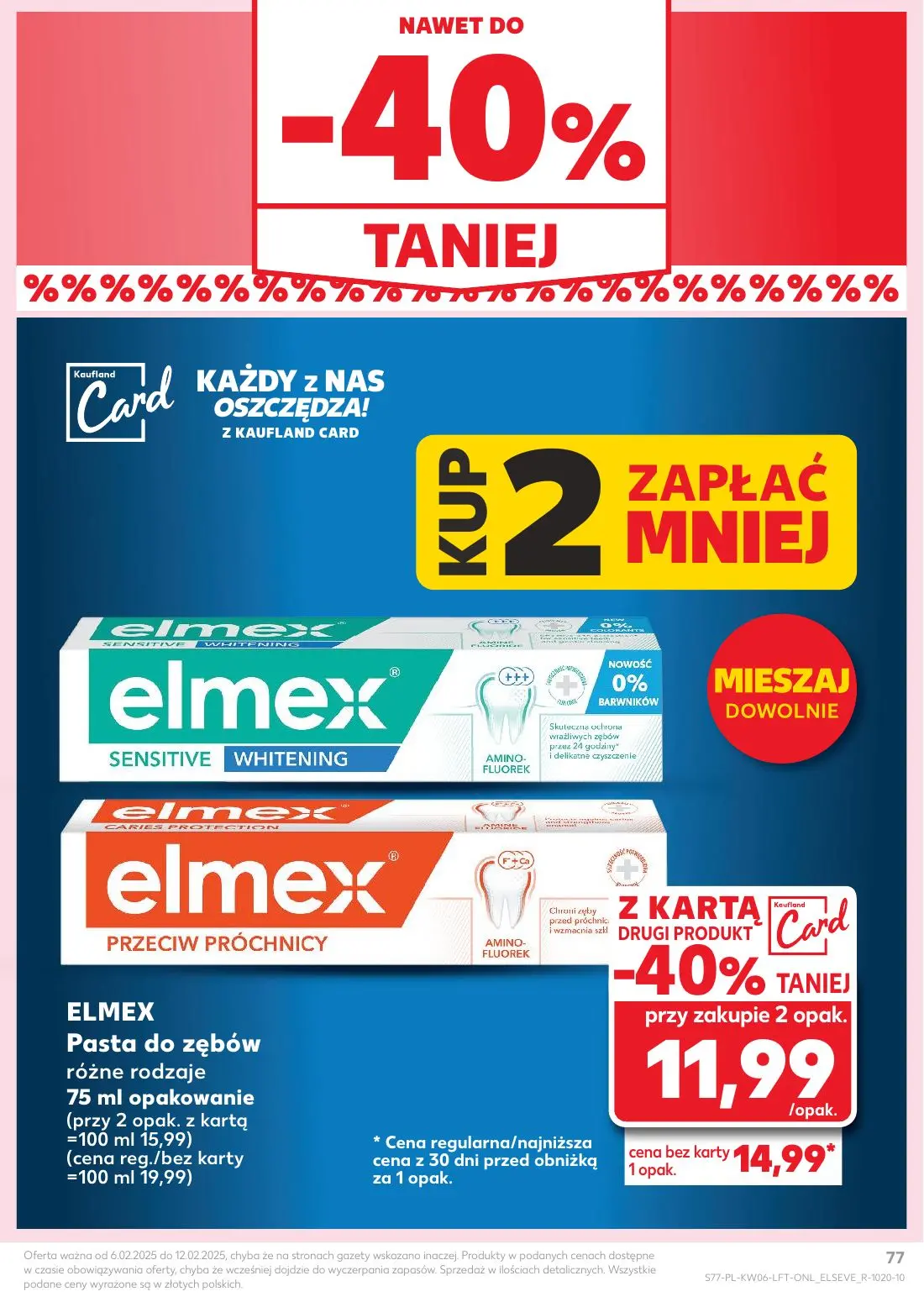 gazetka promocyjna Kaufland Urodzinowe TOP OFERTY! - Strona 77